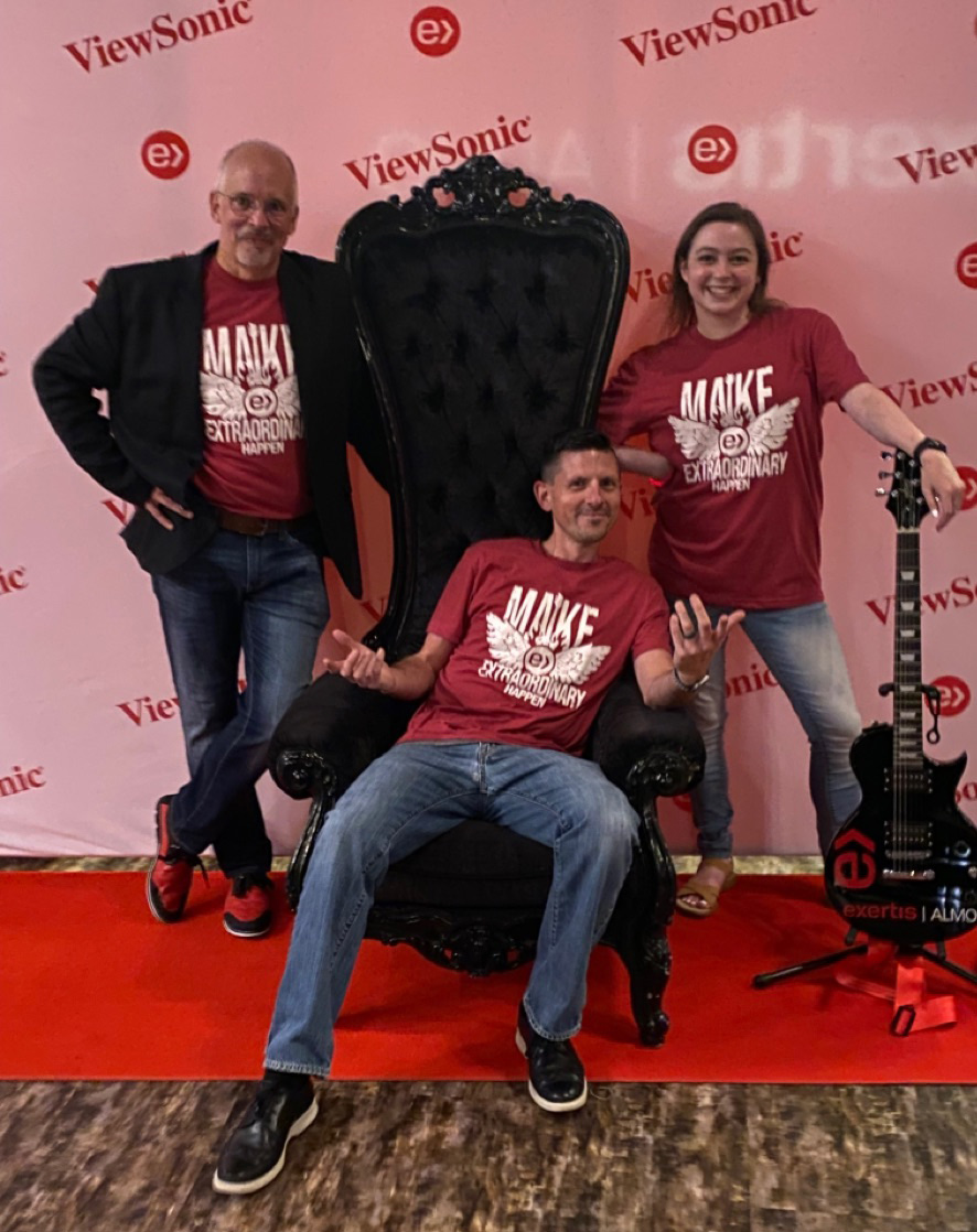 Exertis Almo marketing and events team at InfoComm 2022