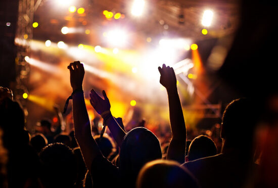 loud concert