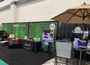 Cape Soleil Samsung at HMRSS booth