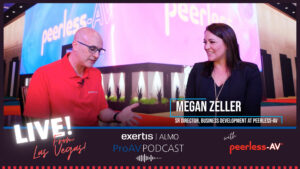 ProAV Podcast - Peerless-AV DVLED Mounts in Vegas