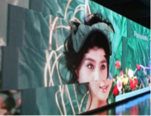 misaligned digital signage content