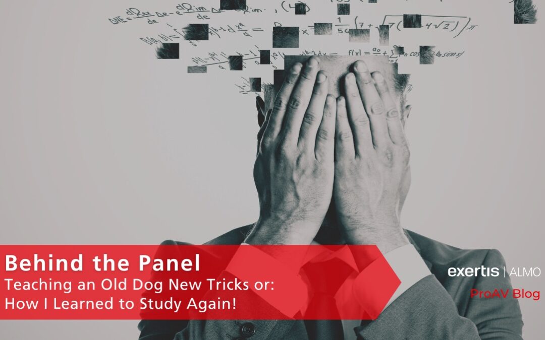 Behind the panel blog - how i learned to study again