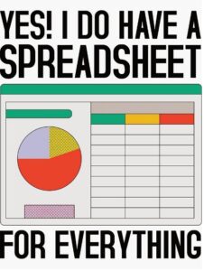 love spreadsheets