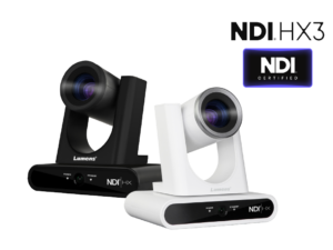 Lumens VC-TR40N PTZ camera is available in white or black