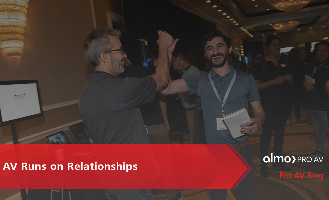 AV Runs on Relationships, Tom Kehr blog